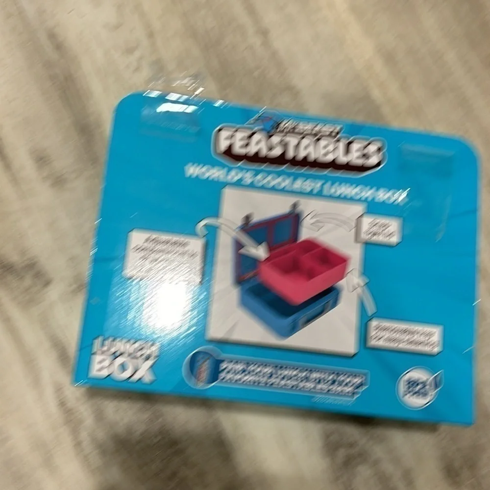 Mr Beast FEASTABLES lunch box NWT